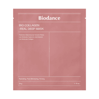 Biodance Bio-Collagen Real Deep kollageeniga hüdrogeel-mask näole N1