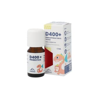 Nordaid D400 + piimhappebakterid lastele 7.5 ml
