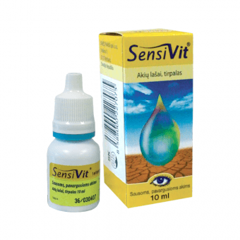 Sensivit silmatilgad kuivadele ja väsinud silmadele 10 ml