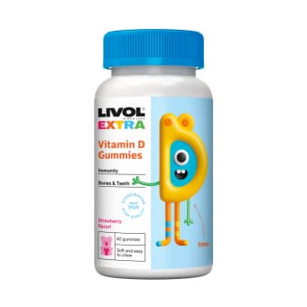 Livol Vitamin D Vegan kummikarud N60