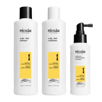 Nioxin Pro Clinical System 1 peanahka hooldav ja juukseid tihendav komplekt 150ml+150ml+50ml