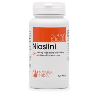 Natura Media B3 Niatsiin 500mg kapslid N100