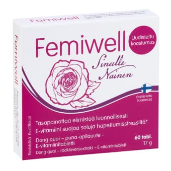 Femiwell tabletid menopausi korral N60