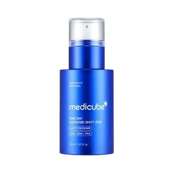Medicube One Day Exosome Shot Pore Ampoule 2000 восстанавливающая сыворотка с микроиглами 30 мл