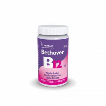 Bethover Vitamiin B12 1mg närimistabletid N50