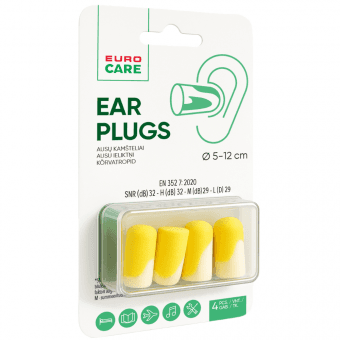 Eurocare kõrvatropid 5–12 mm N4
