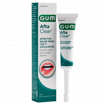 Sunstar Gum Aftaclear geel 10 ml