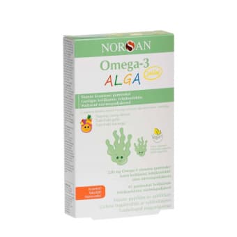 Norsan Omega-3 Alga гелевые капсулы N45