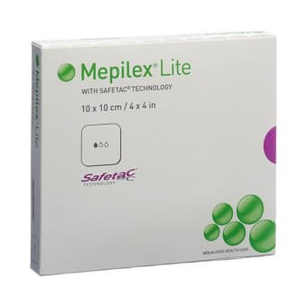 Mepilex Lite silikoonhaavapadi steriilne 10x10cm N5