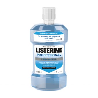 Listerine Professional Fresh Breath+ suuvesi 500 ml