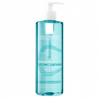 La Roche-Posay Effaclar Supramolecular уменьшающий жирность кожи и сужающий поры гель для умывания 400 мл