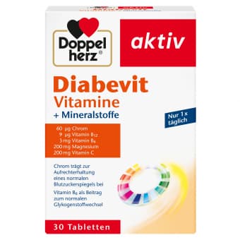 Doppelherz Aktiv Diabevit vitamiinid tabletid N30