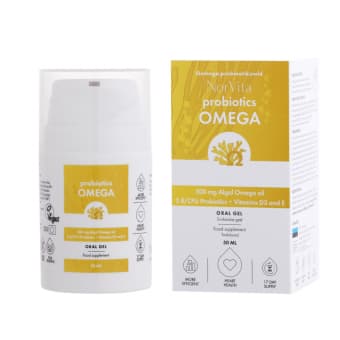 NorVita Oomega + piimhappebakterid suukaudne geel 50 ml
