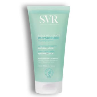 SVR Physiopure Anti-Pollution näopesugeel tundlikule nahale 55 ml