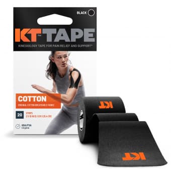 KT Tape Original чёрный кинезио тейп N20