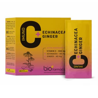 Biofarmacija Imuno C + Echinacea + Ginger immuunsüsteemi toetuseks N20