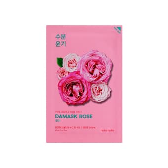 Holika Holika Pure Essence Mask Sheet - Damask Rose Увлажняющая тканевая маска с маслом дамасской розы, 23 мл 23 мл