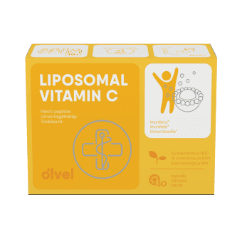 Olvel liposoomne vitamiin C + kvertsetiin & NRK kapslid N30