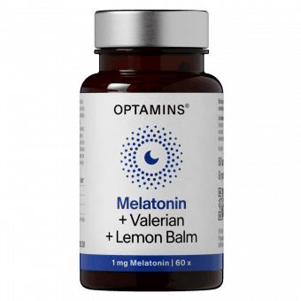 Optamins Melatoniin + palderjan + meliss kapslid N60