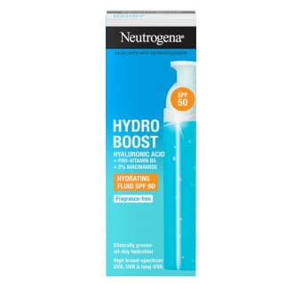 Neutrogena Hydro Boost niisutav näovedelik SPF50 50 ml