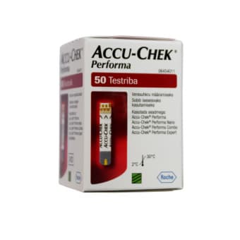 Accu-Chek Performa veresuhkru testribad N50