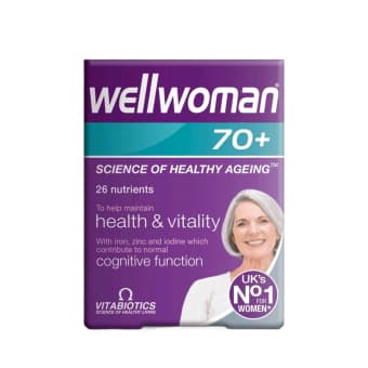 Vitabiotics Wellwoman 70+ таблетки N30