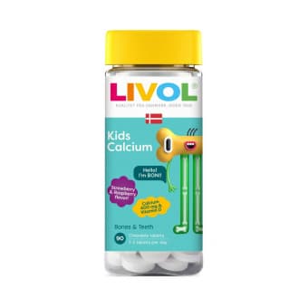 Livol Kids Calcium жевательные таблетки для детей N90