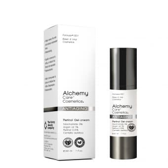 Alchemy Anti‑Aging Retinol 0,5 % geel‑kreem näole – sügavniisutav ja toniseeriv 30 ml