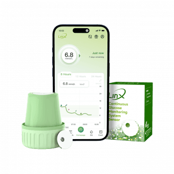 Linx pideva glükoosimonitooringu süsteemi sensor N1