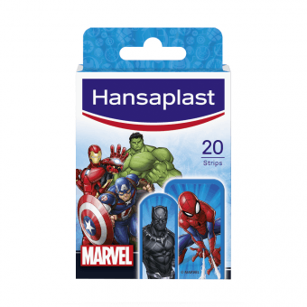 Hansaplast Детские Marvel пластыри 2 размера N20