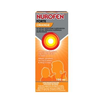 NUROFEN FORTE ORANGE 40MG N1 100 ml
