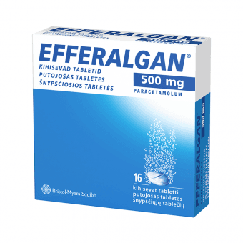 EFFERALGAN KIHISEV TBL 500MG N16