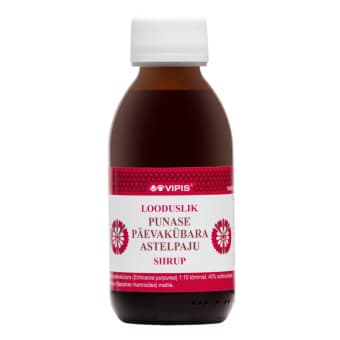 Vipis punase päevakübara astelpaju siirup 150 ml