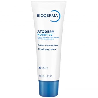 Bioderma Atoderm Nutritive интенсивно питающий и регенерирующий крем для лица без запаха для сухой кожи 40 мл