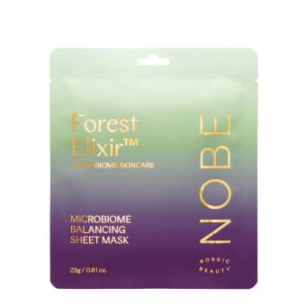Nobe Forest Elixir Microbiome Balancing тканевая маска для лица