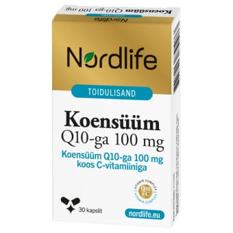Nordlife Коэнзим Q10 100mg капсулы N30