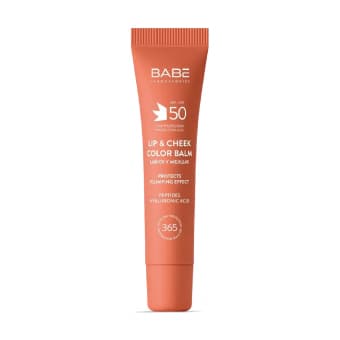 BABE бальзам для губ и щек бежевый SPF50 20 мл