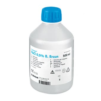 B.Braun Ecotainer NaCl 0.9% loputuslahus 500 ml