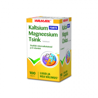 Walmark Kaltsium Magneesium Tsink Forte tbl N100