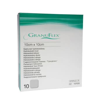 Granuflex hüdrokolloidplaaster 10x10 cm N10