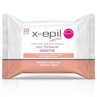 X-Epil салфетки для интимной гигиены 20 шт.
