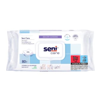 Seni Care влажные салфетки 30x20cm N80