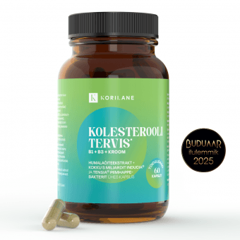 Korilane Kolesterooli Tervis kapslid N60