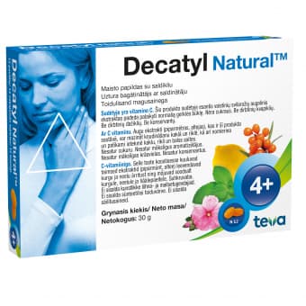 Decatyl Natural losengid N12