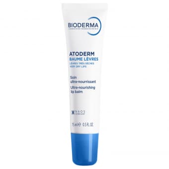 Bioderma Atoderm Levres intensiivselt toitev ja taastav huulepalsam 15 ml