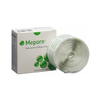 Mepore isekleepuv mittesteriilne rullplaaster 4cmx5m