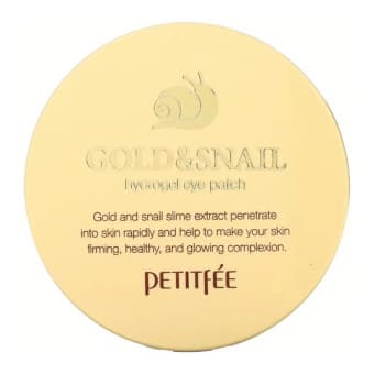 Petitfee Gold & Snail Hydrogel Eye Patch silmamaskid N60