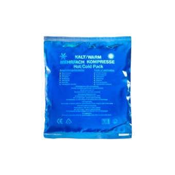 Холодный/горячий гелевый компресс с синим гелем 13x14cm N1