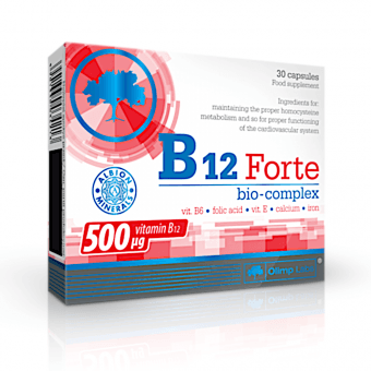 OlimpLabs B12 Forte 500µg bio-complex N30