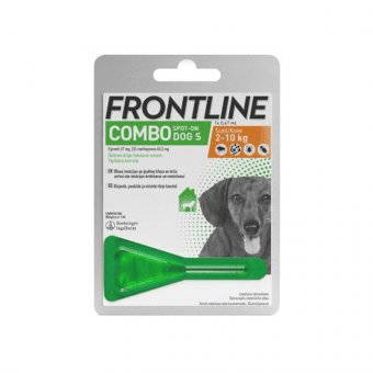 FRONTLINE COMBO DOG S ТОЧЕЧНОЕ СРЕДСТВО ОТ ПАРАЗИТОВ ДЛЯ СОБАК 67+60.3MG/0.67ML